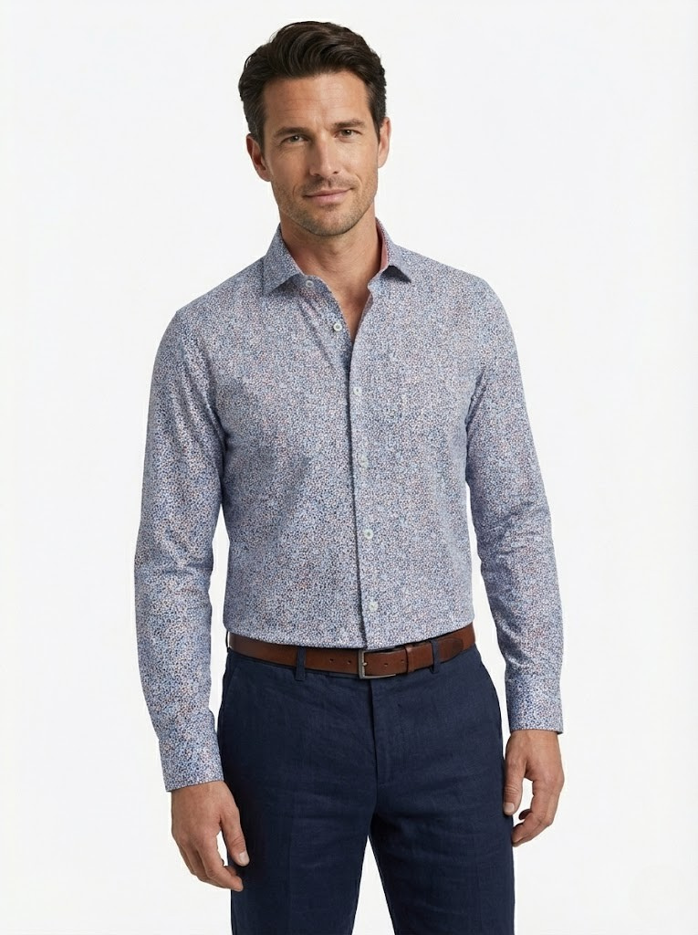 Camisa Slim Multiestampada