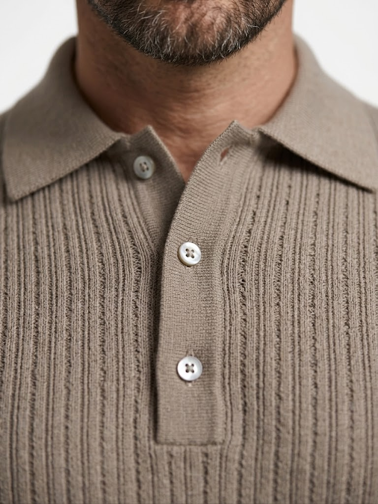Polo punto crochet