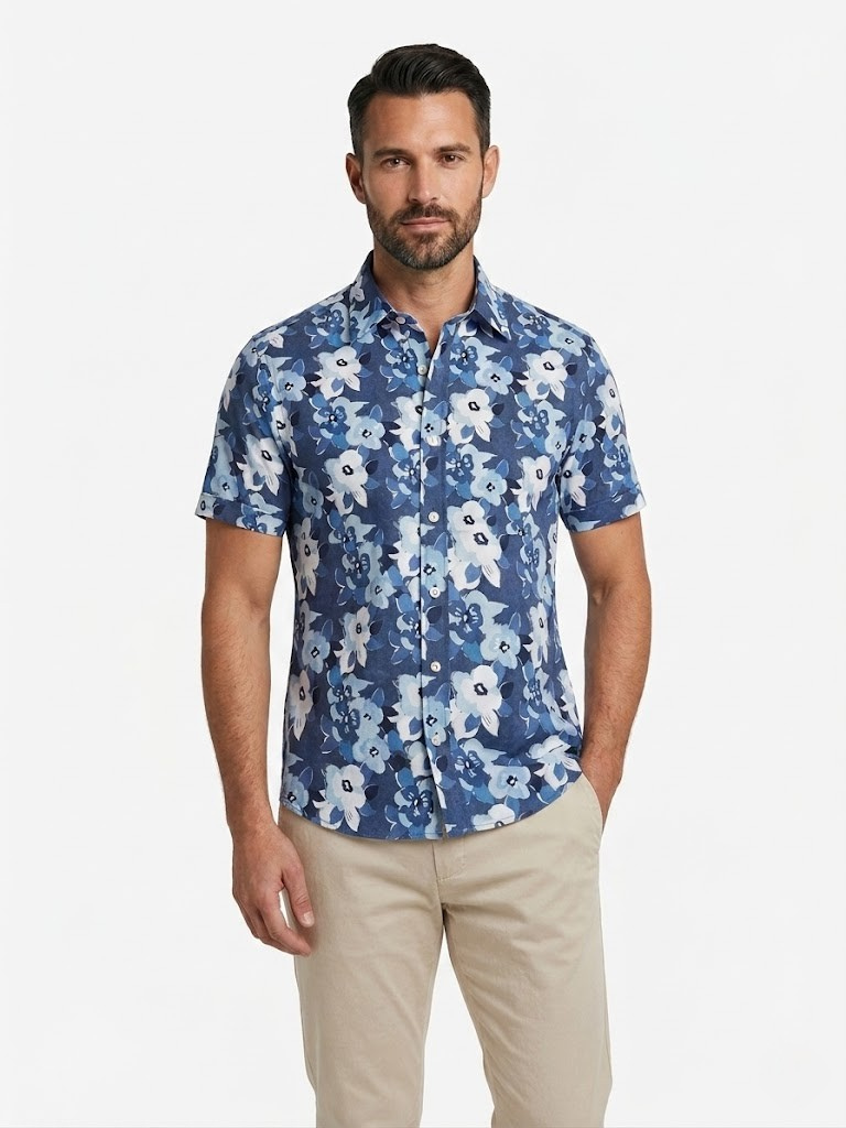 Camisa Estampado Flor