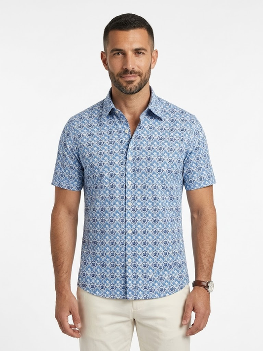 Camisa Estampat Geomètric
