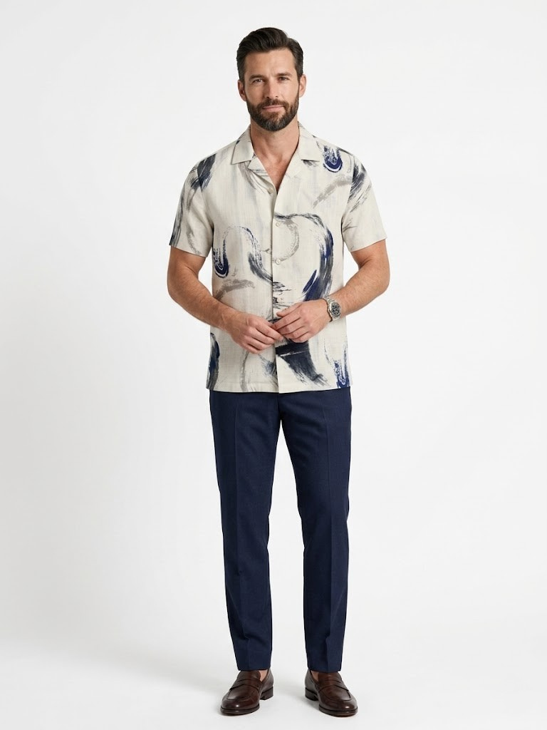Camisa Estampada