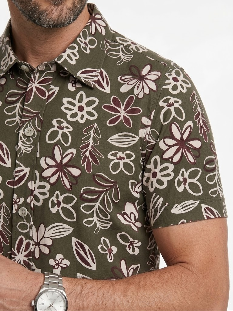Camisa Estampado Floral