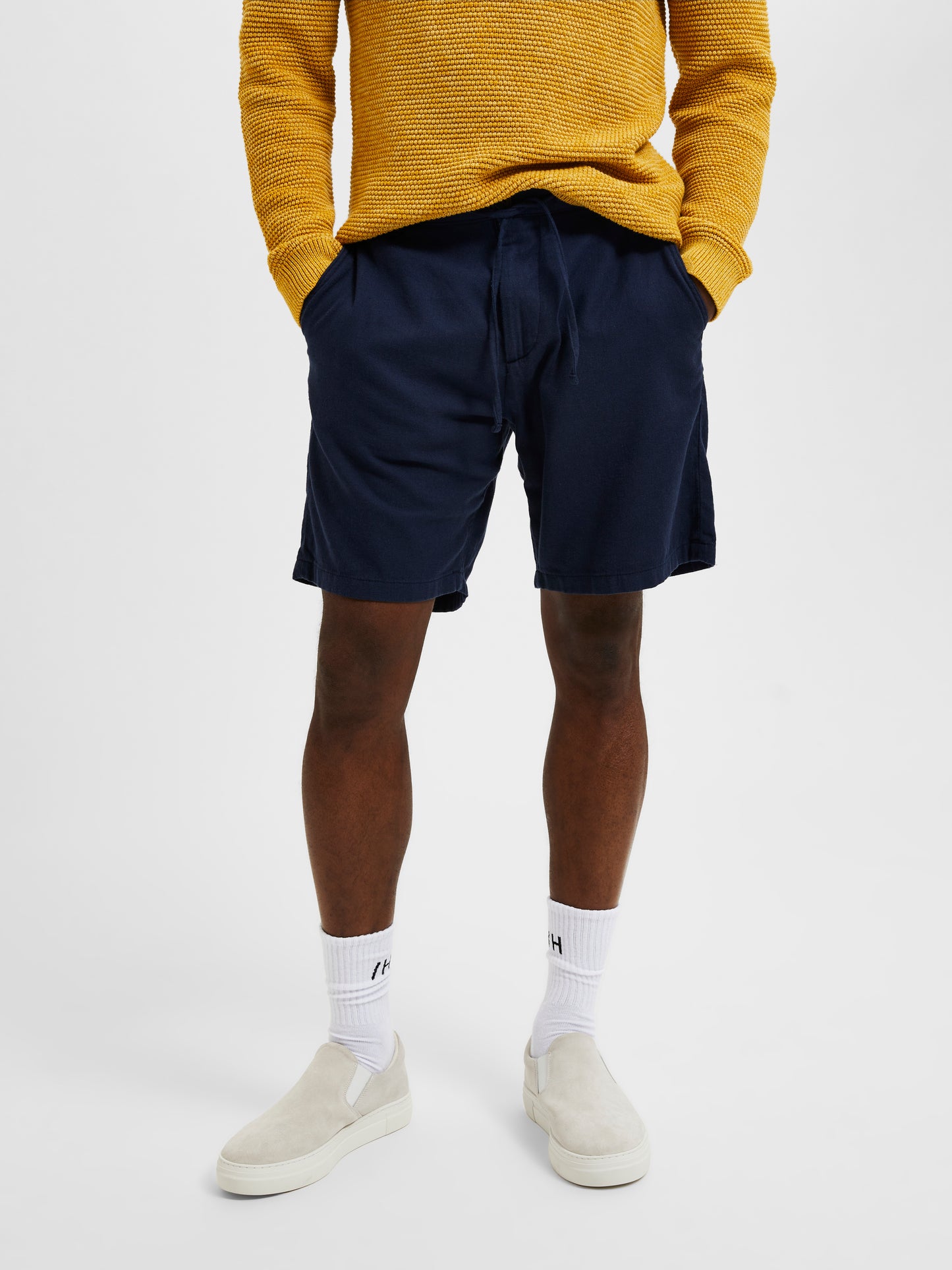Regular-Brody Linen Shorts NOOS