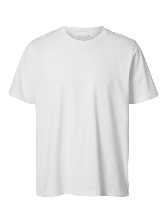 Camiseta Hombre Básica con Cuello Redondo y Manga Corta de Algodón Orgánico | Confort y Estilo Diario