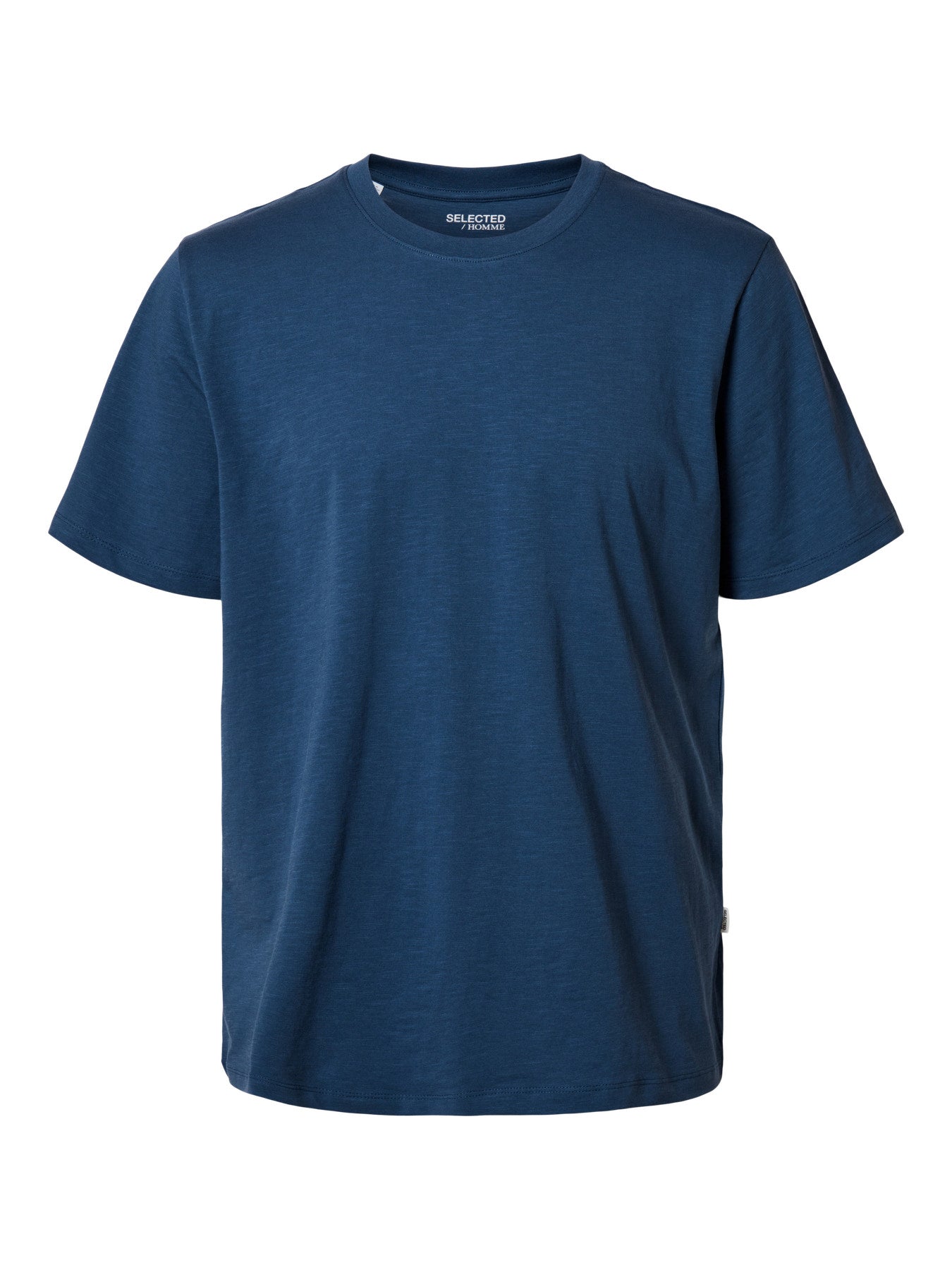 SLHASPEN SLUB SS O-NECK TEE NOOS