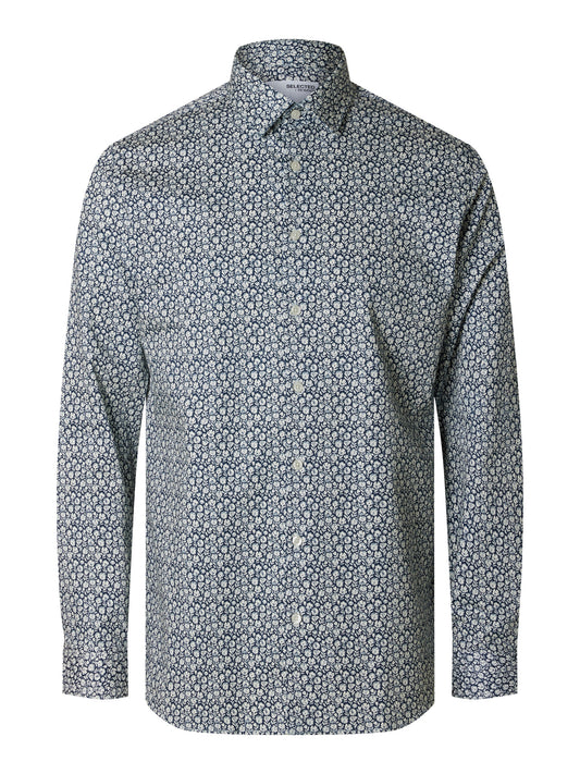 SLHSLIM-PERFORMANCE SHIRT LS AOP NOOS