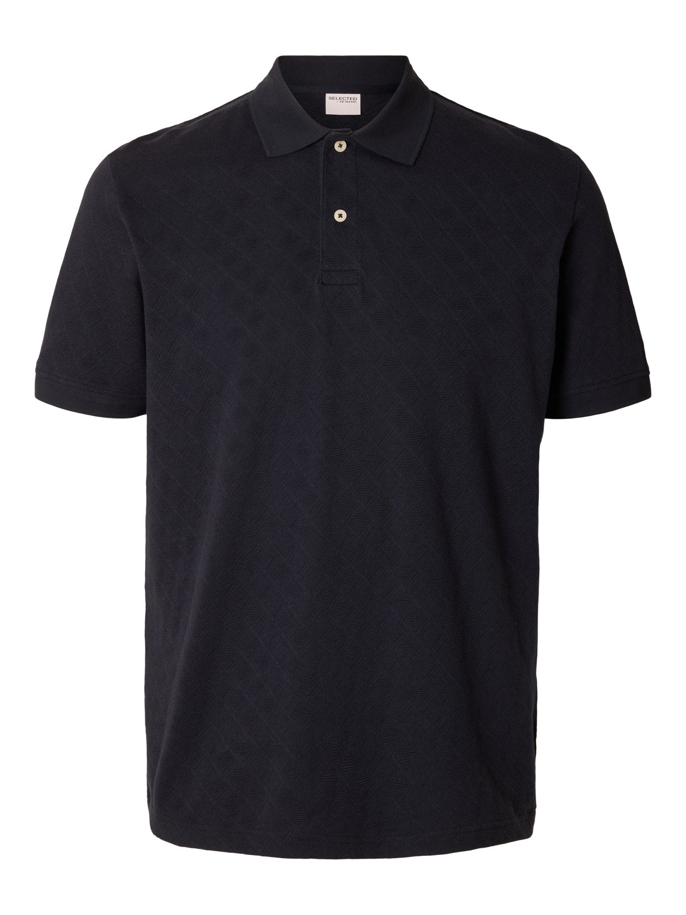 POLO M.C. SLHPAUL JACQUARD