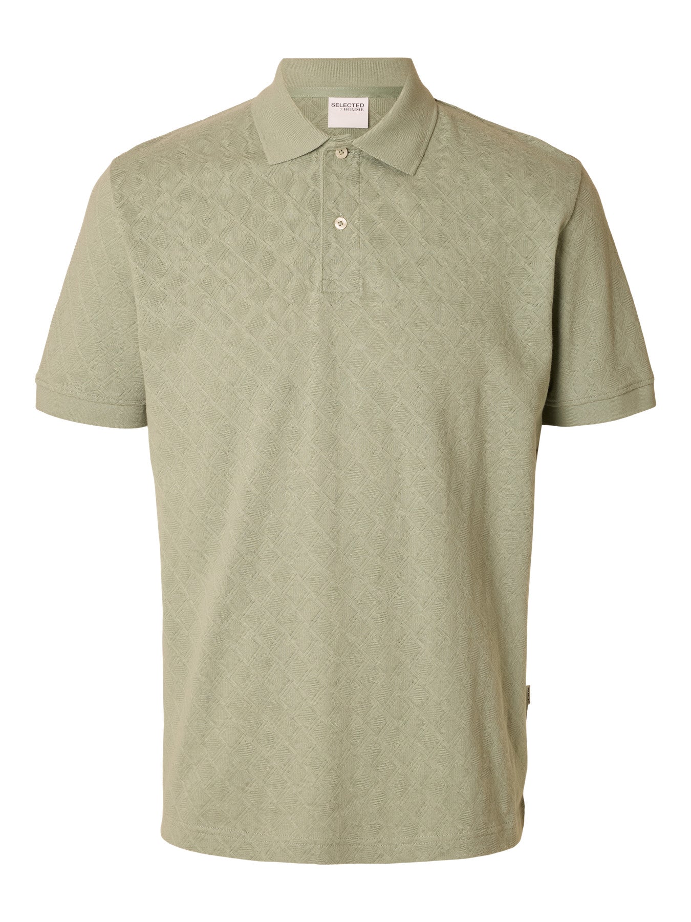 POLO M.C. SLHPAUL JACQUARD
