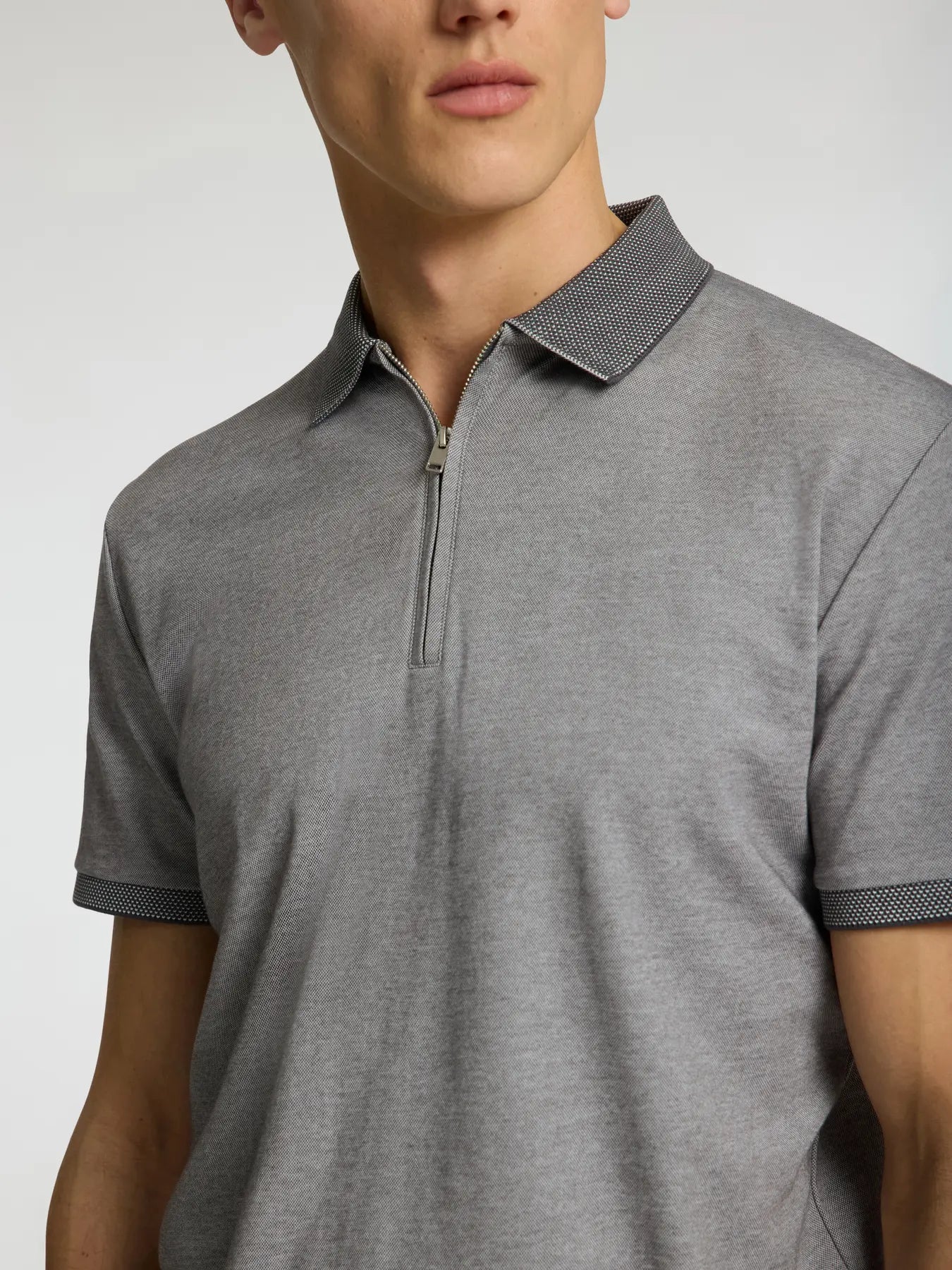 Polo cremallera