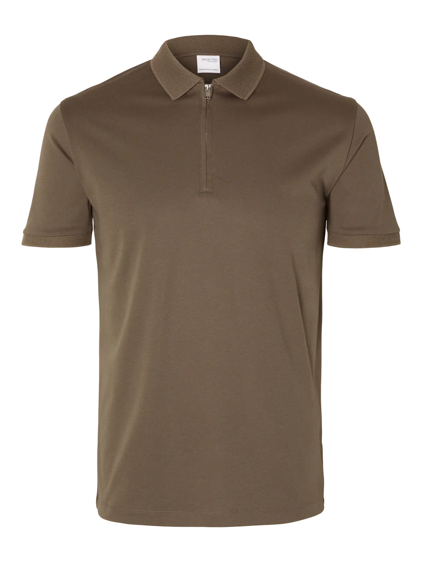 Polo cremallera