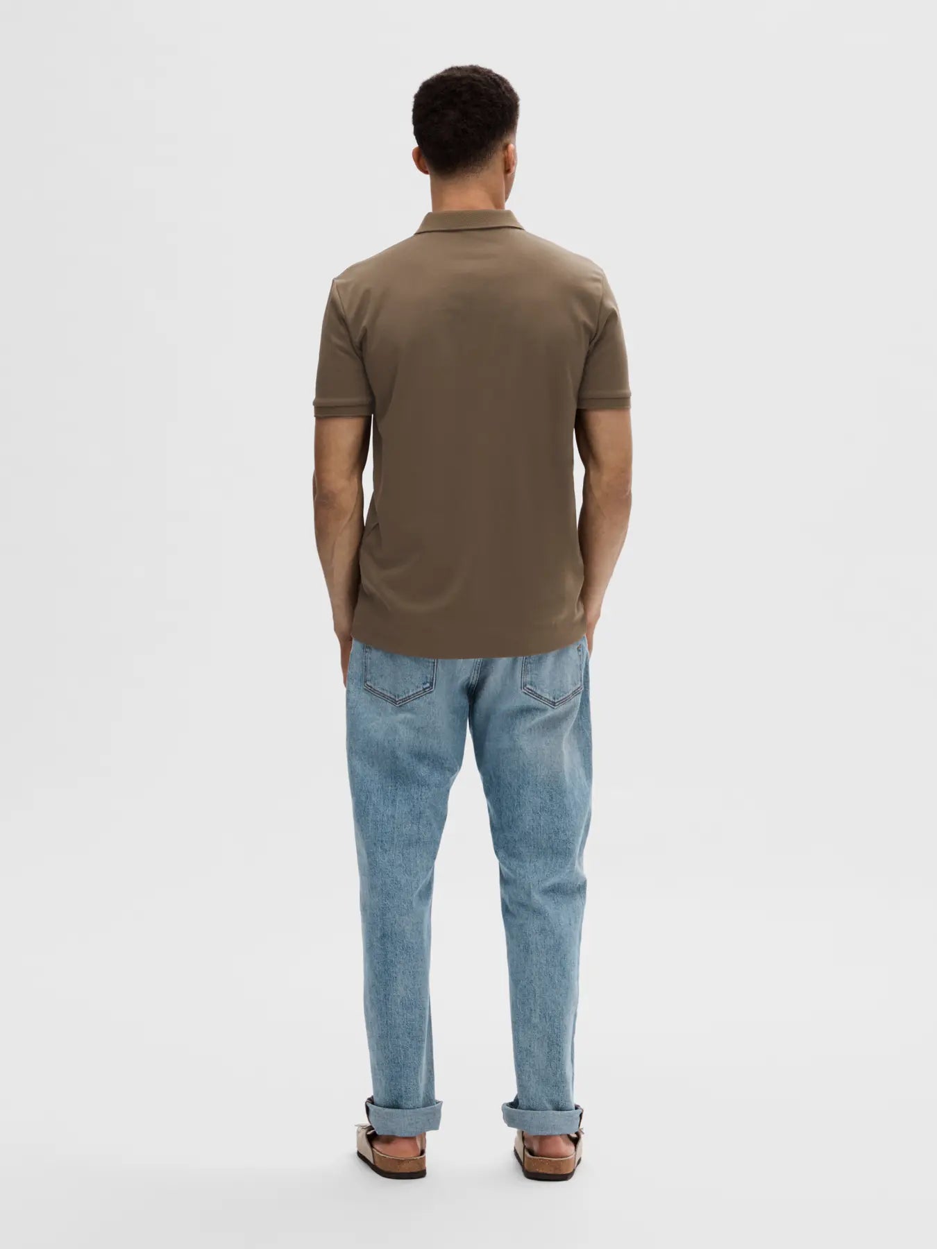 Polo cremallera
