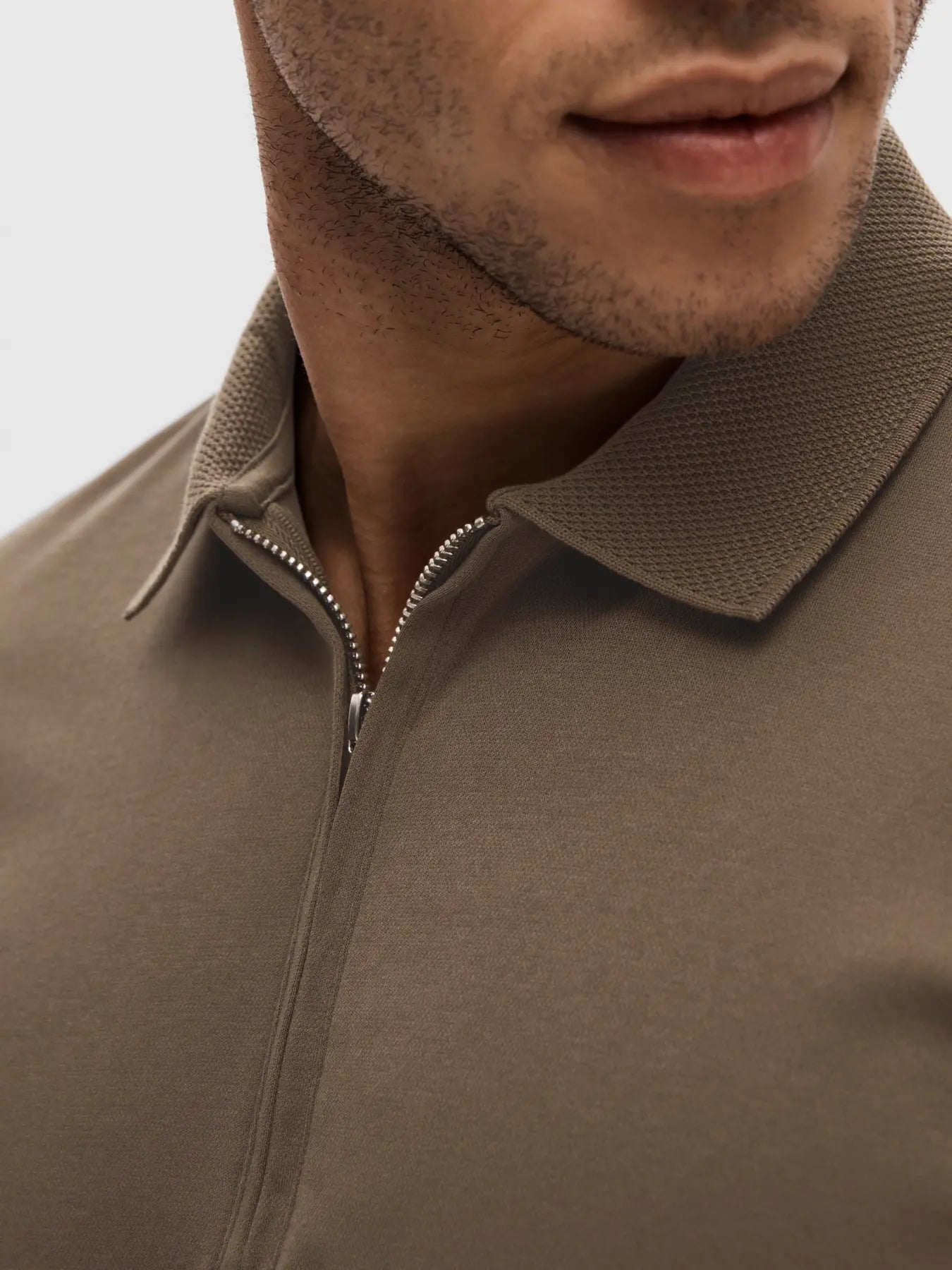 Polo cremallera
