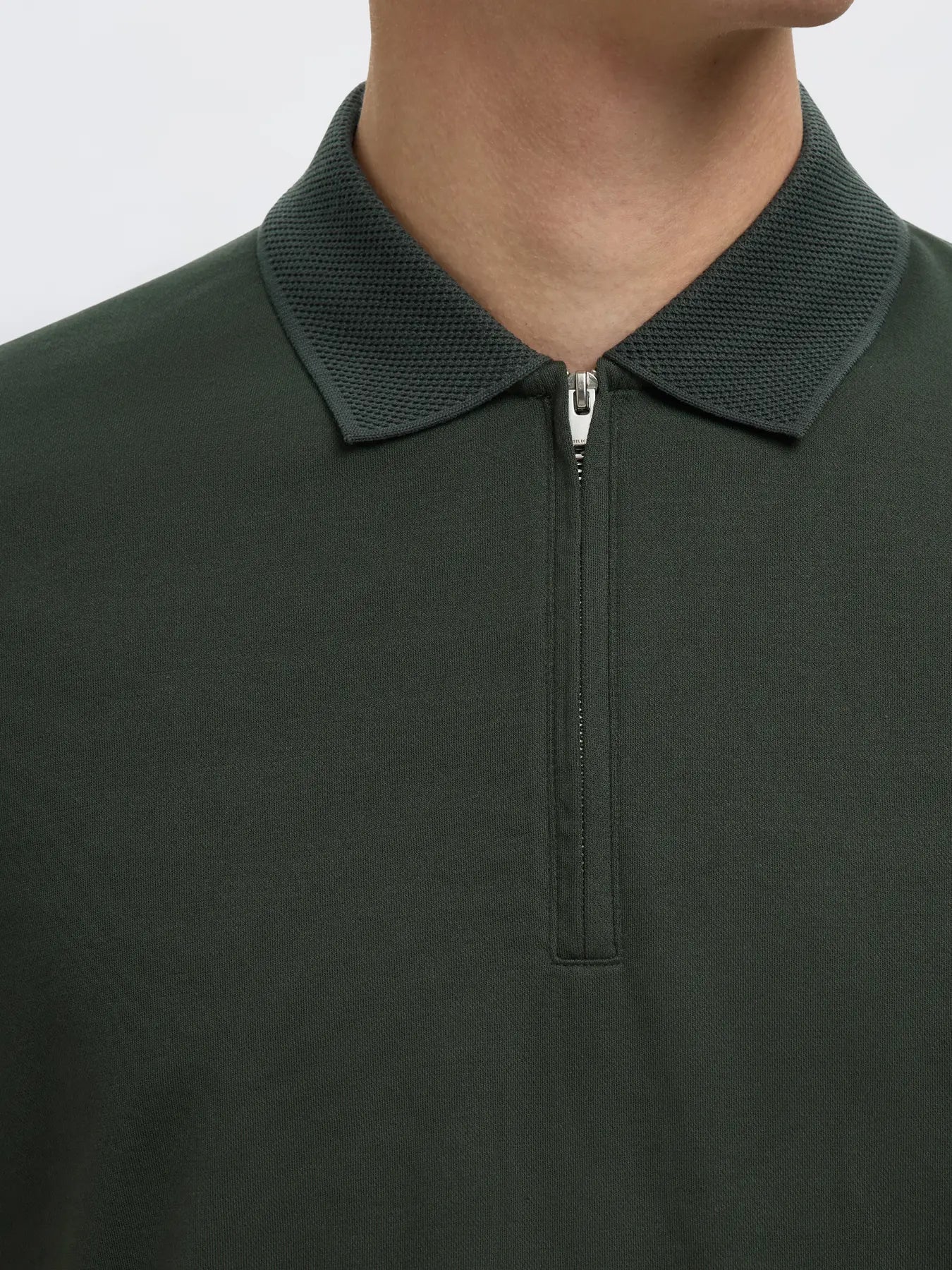 Polo cremallera