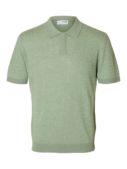 SLHCHANCE SS POLO DE PUNT DE TRICOT
