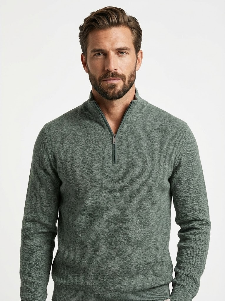 Jersey Media Cremallera