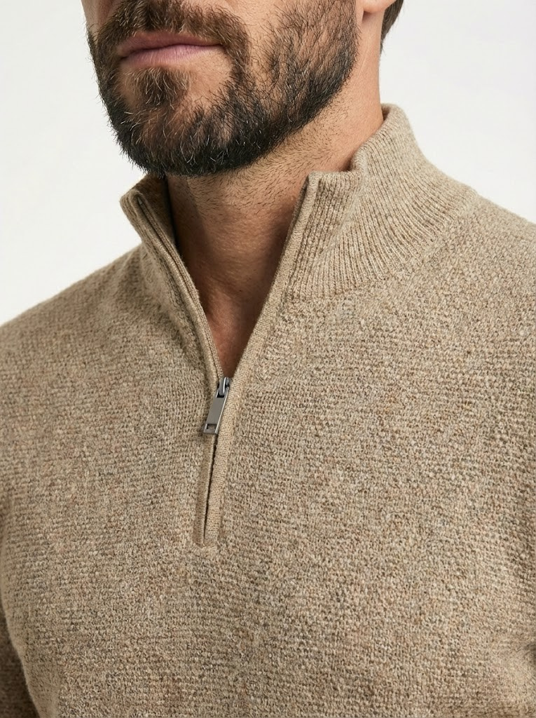 Jersey Media Cremallera