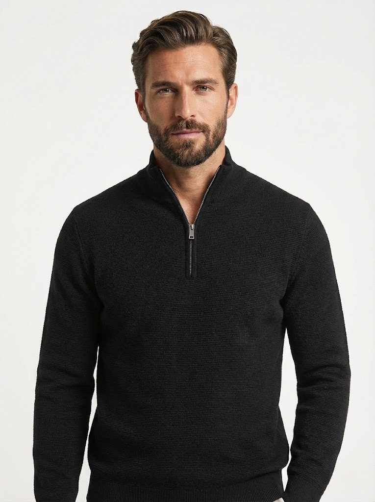 Jersey Media Cremallera