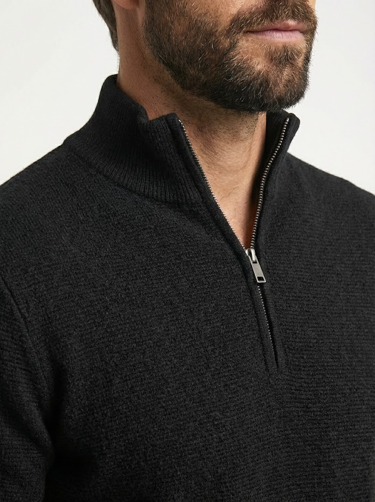 Jersey Media Cremallera