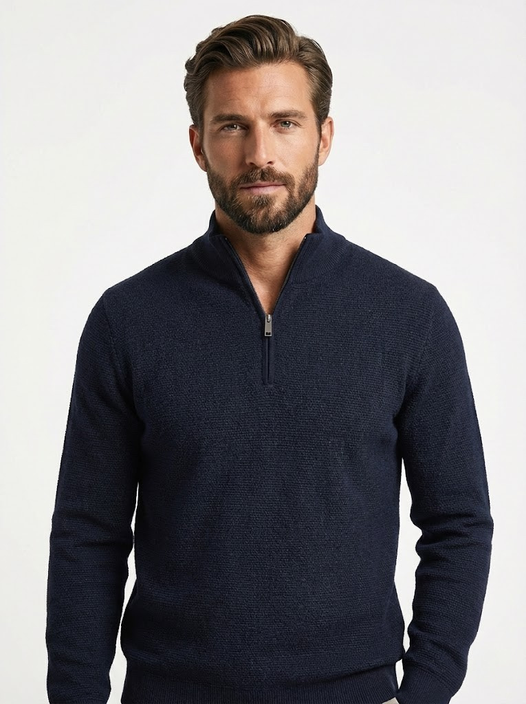 Jersey Media Cremallera