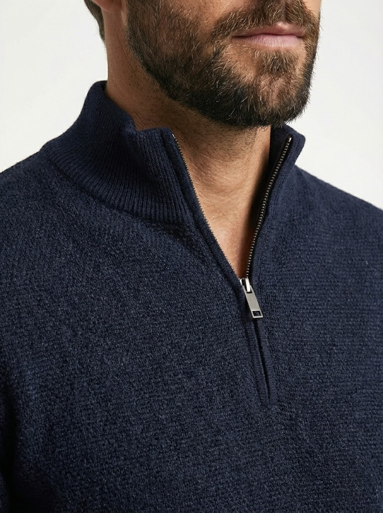 Jersey Media Cremallera