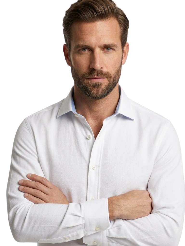 Camisa Slim Microestampada