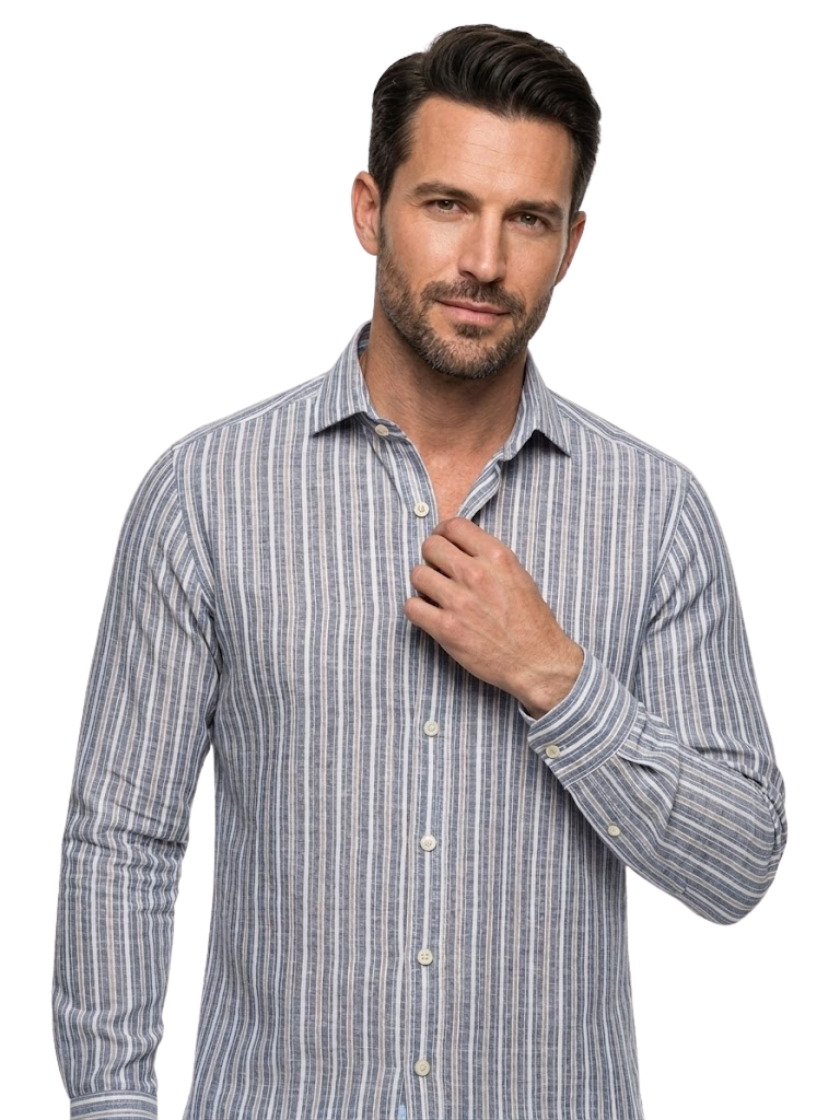Camisa Regular Rayas