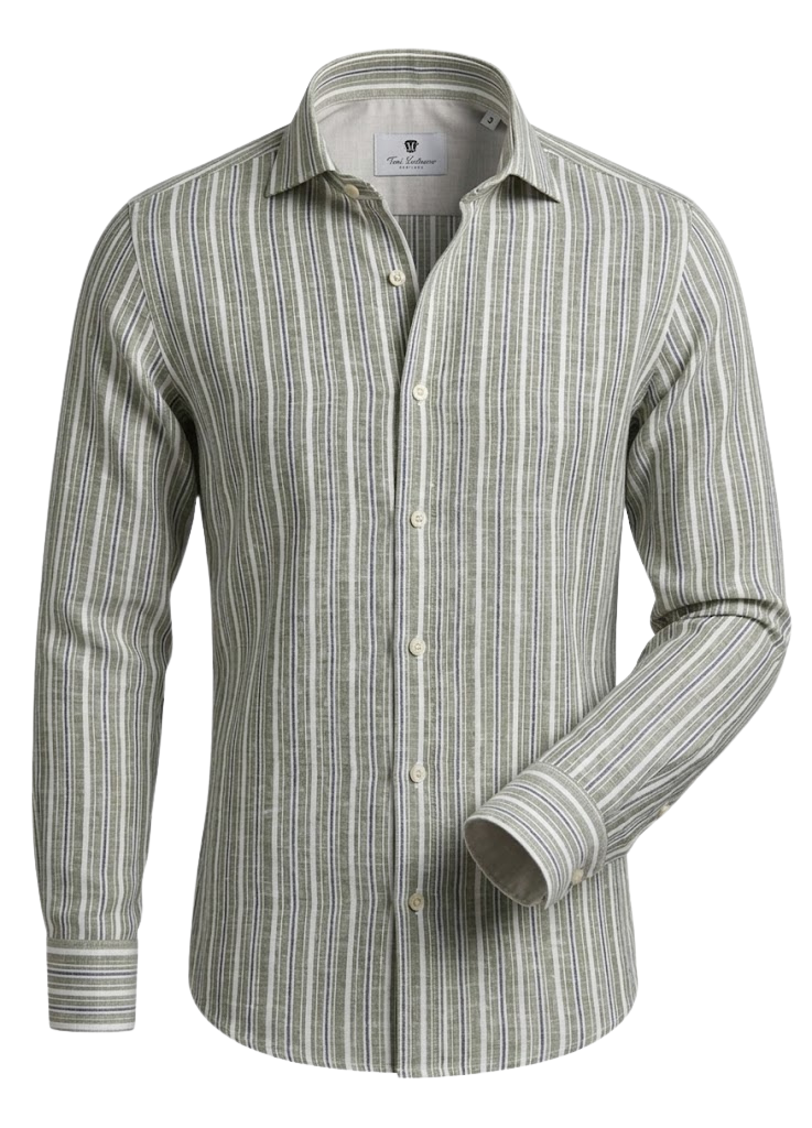 Camisa Regular Rayas
