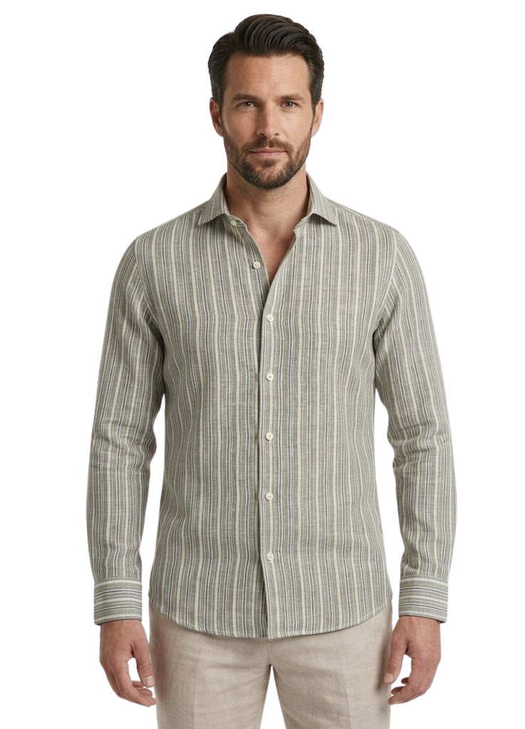 Camisa Regular Rayas