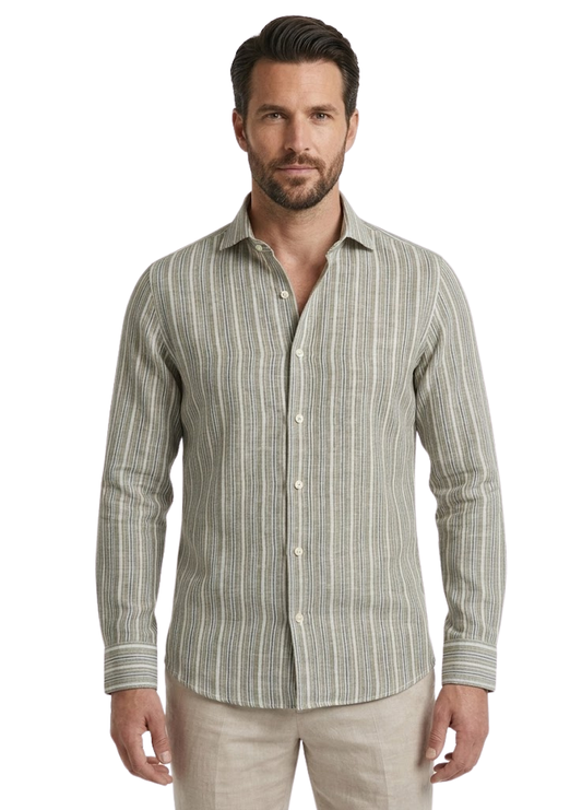 Camisa Regular Rayas