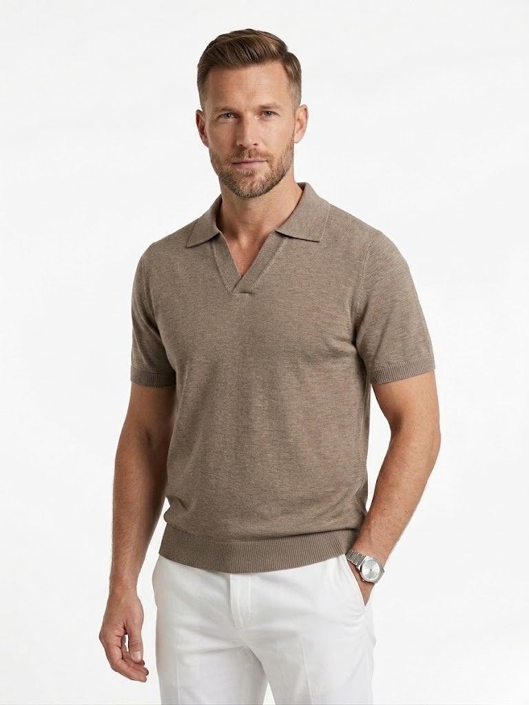 Polo Sin Botones