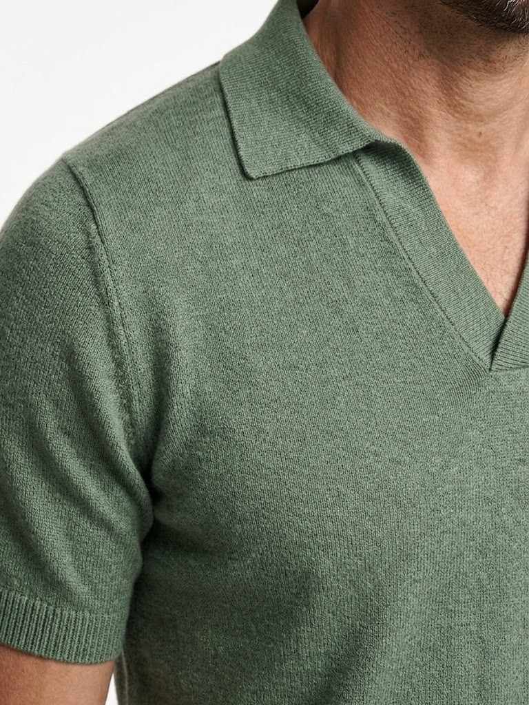 Polo Sin Botones