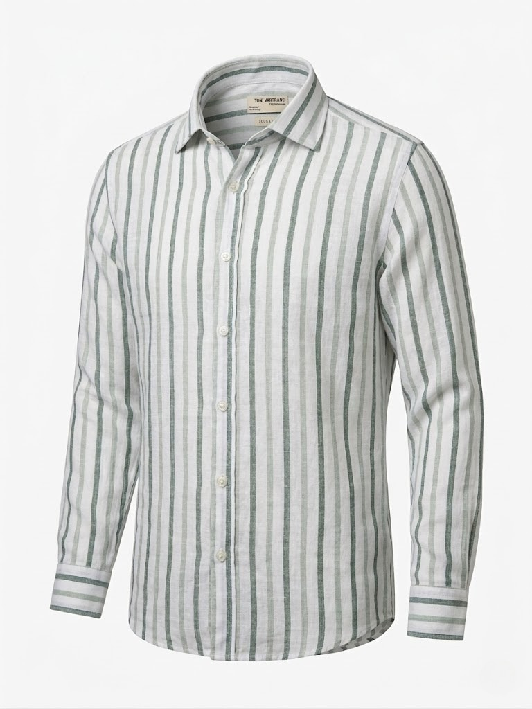 Camisa Regular Lino