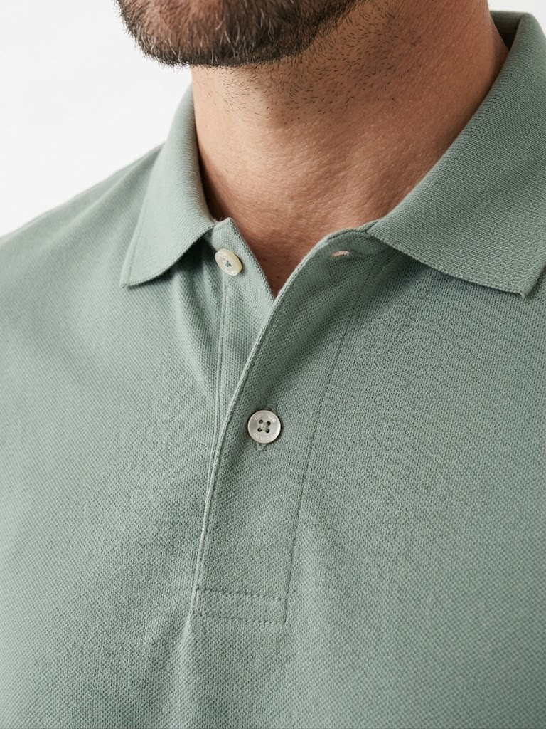 Polo piqué m/c BASIC llis
