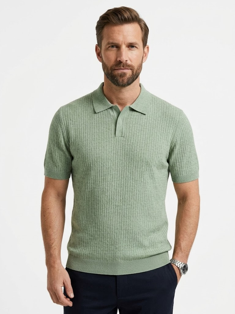 SLHCHANCE SS POLO DE PUNT DE TRICOT