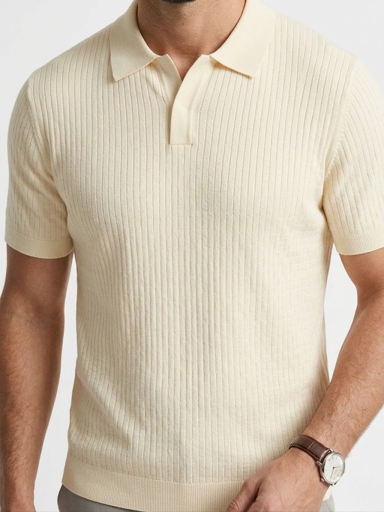 SLHCHANCE SS POLO DE PUNT DE TRICOT