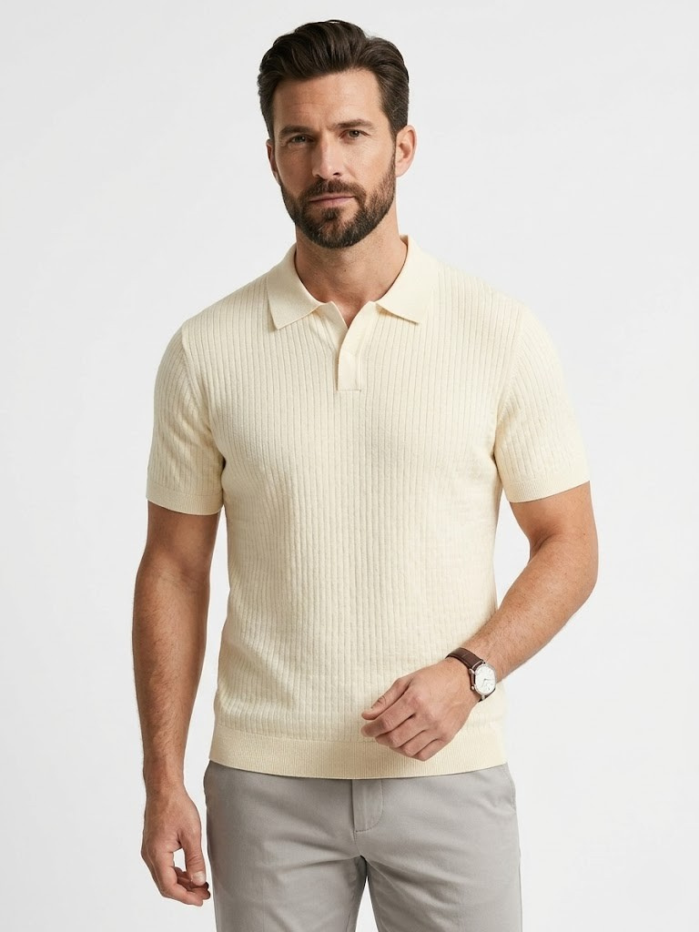 SLHCHANCE SS POLO DE PUNT DE TRICOT