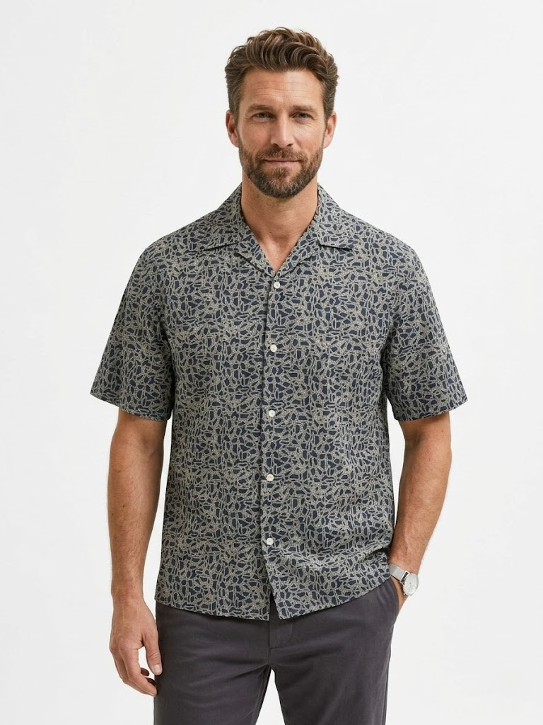 CAMISA ML CURTA SLHRLXAIR MIX