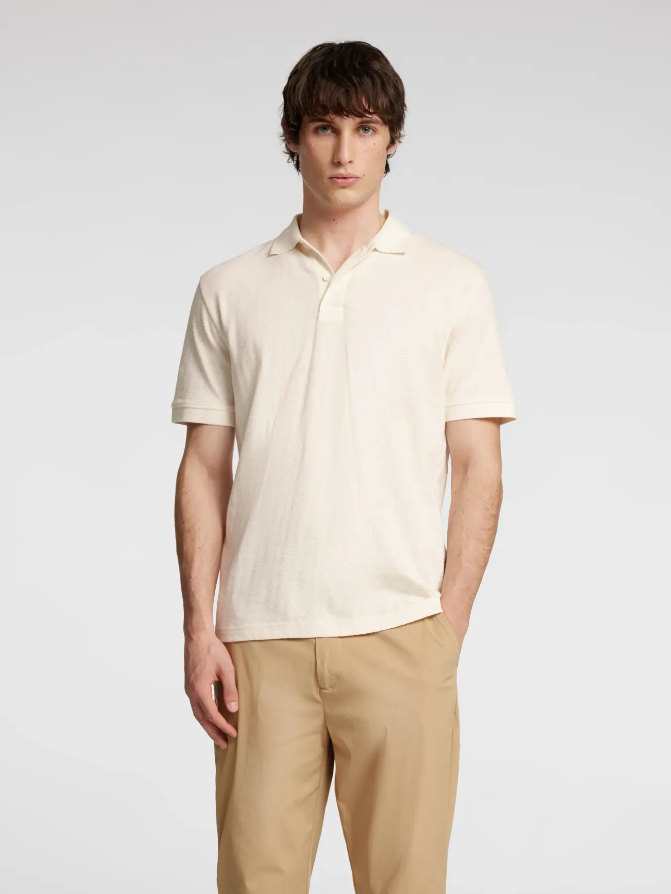 POLO M.C. SLHPAUL JACQUARD