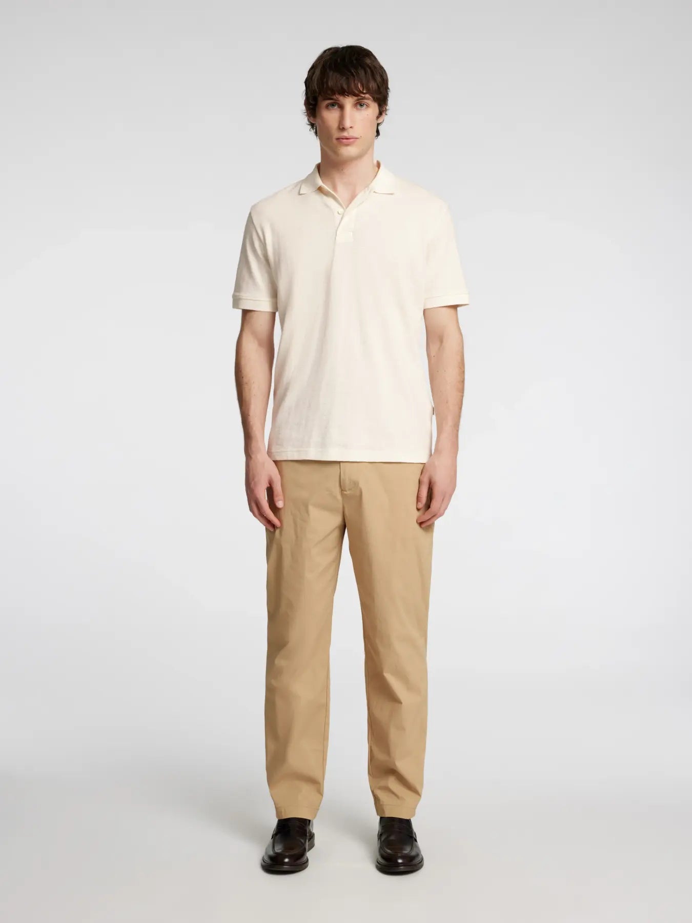 POLO M.C. SLHPAUL JACQUARD