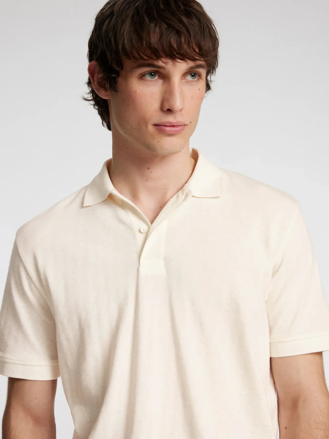 POLO M.C. SLHPAUL JACQUARD