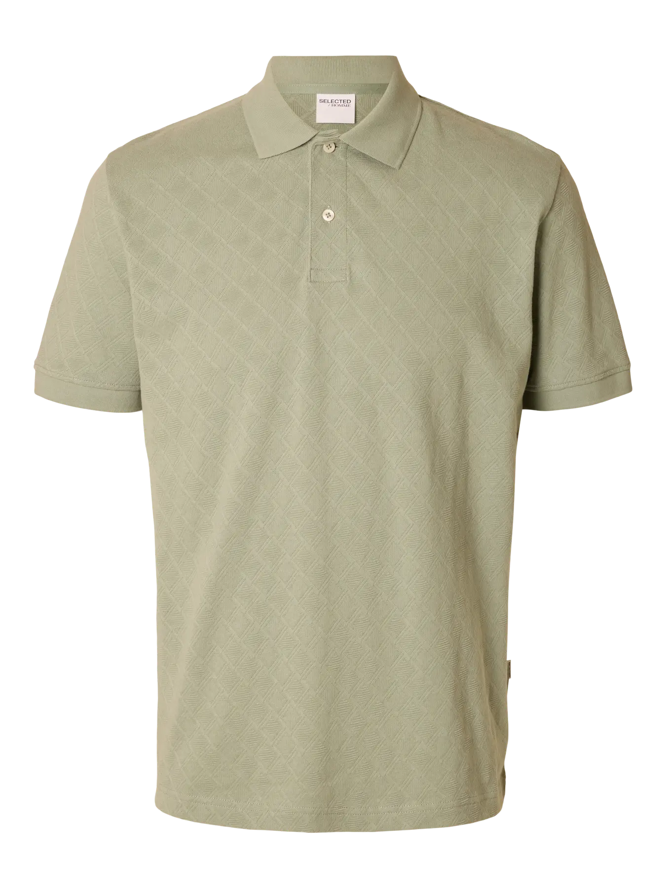 POLO M.C. SLHPAUL JACQUARD