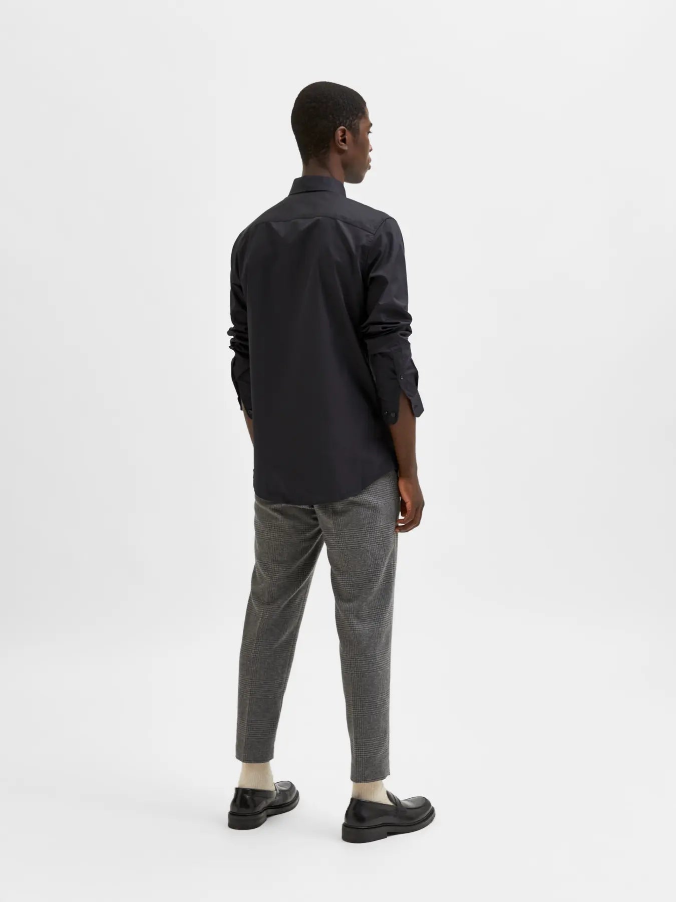 Slim-Ethan Shirt Ls Cut Away