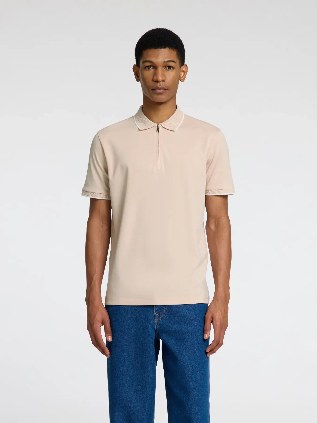 Fave Sport ZIP SS Polo NOOS