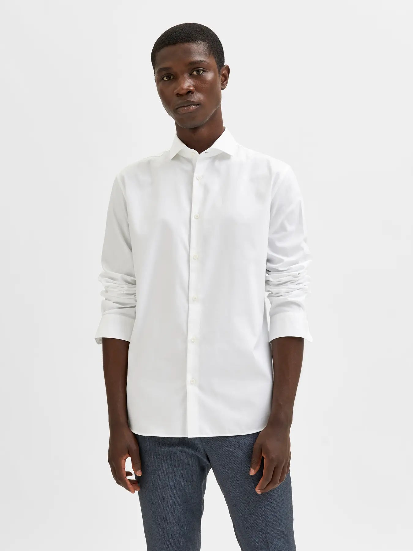 Slim-Ethan Shirt Ls Cut Away