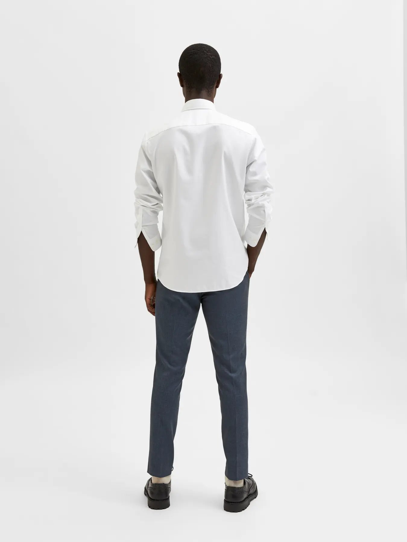 Slim-Ethan Shirt Ls Cut Away