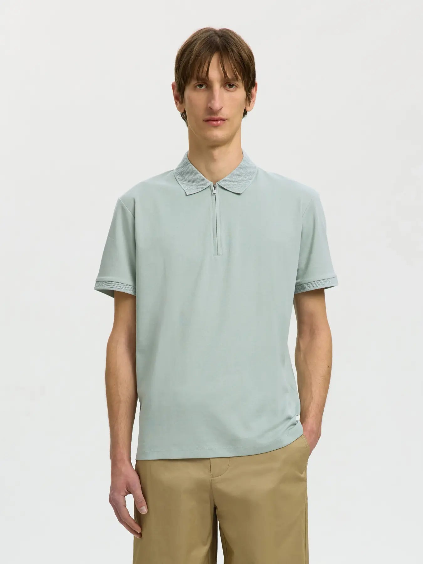 Zip polo