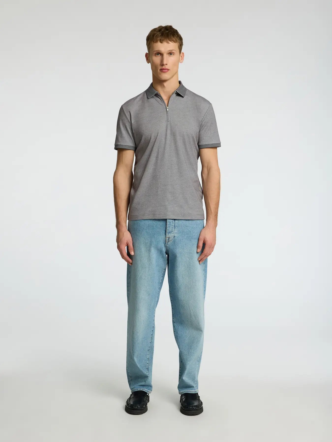 Zip polo