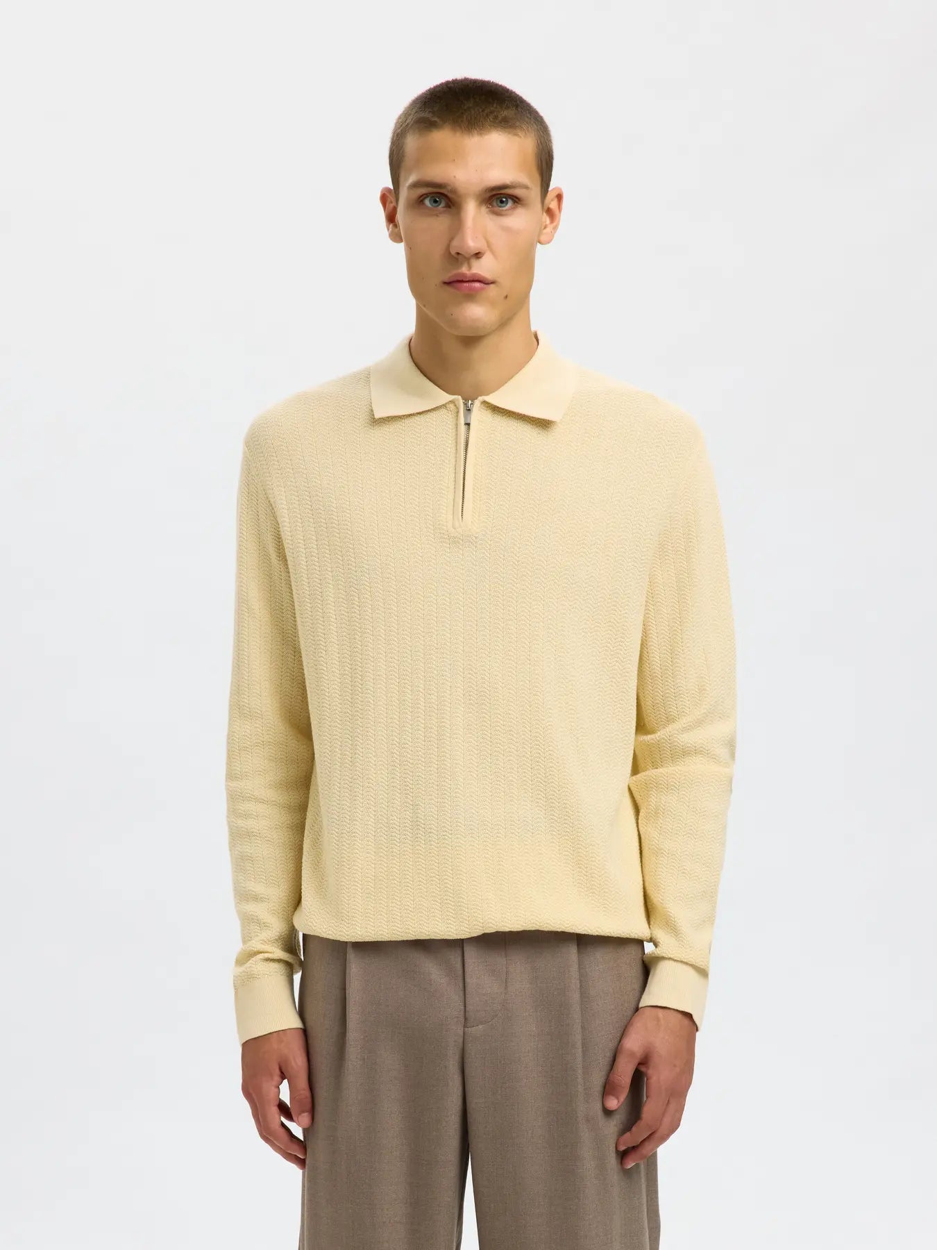 Polo Algodón Manga Larga