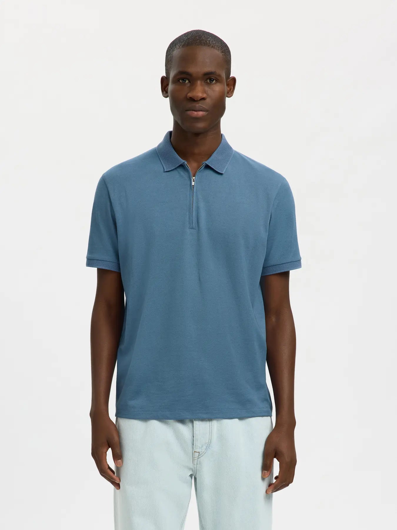 Zip polo