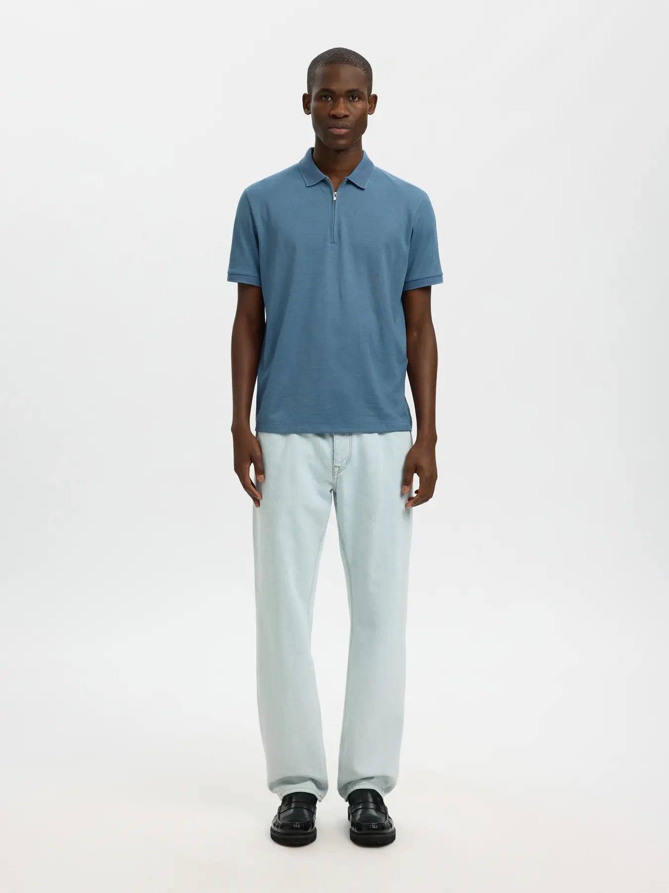 Zip polo